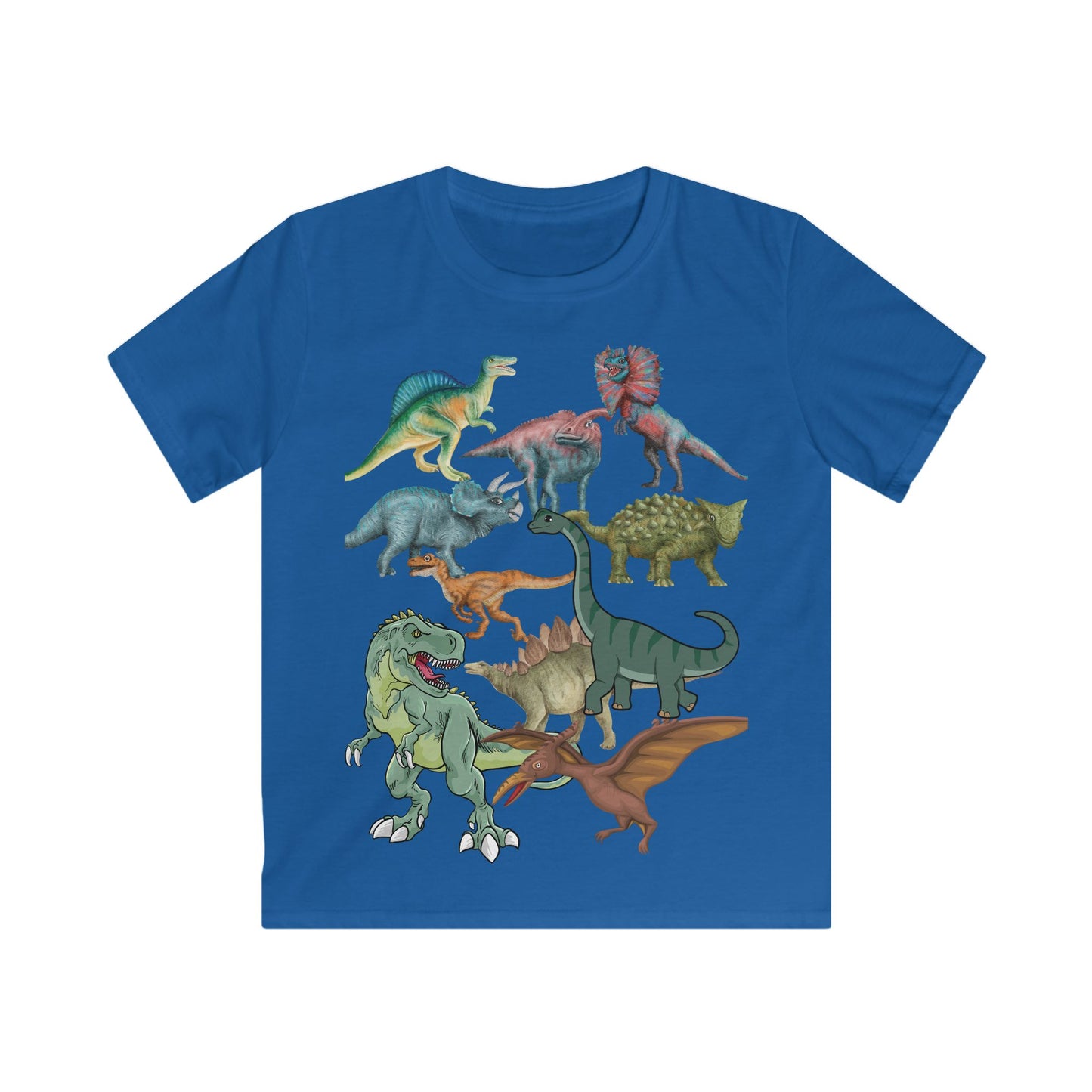 Dinosaur Adventure Kids Tee, Cute Dino T-Shirt, Children's Shirt, Dinosaur-Themed Outfit, Fun Summer Apparel, Birthday Gift for Kids